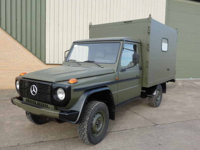 Mercedes GD290 G Wagon 4x4 Box Vehicle  - Govsales of mod surplus ex army trucks, ex army land rovers and other military vehicles for sale