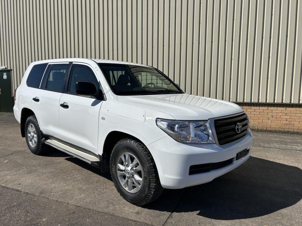 Armoured Toyota Land Cruiser – LHD Unregistered - Govsales of mod surplus ex army trucks, ex army land rovers and other military vehicles for sale