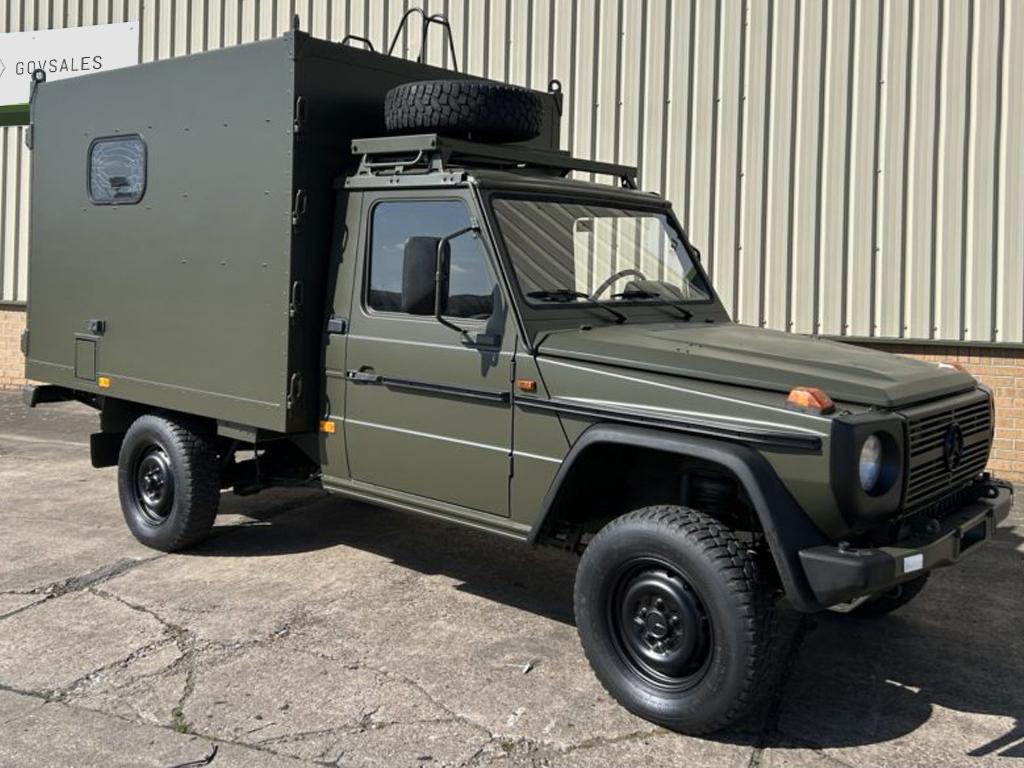 Ex Army Mercedes G Wagon 290 Ambulance - Govsales of mod surplus ex army trucks, ex army land rovers and other military vehicles for sale
